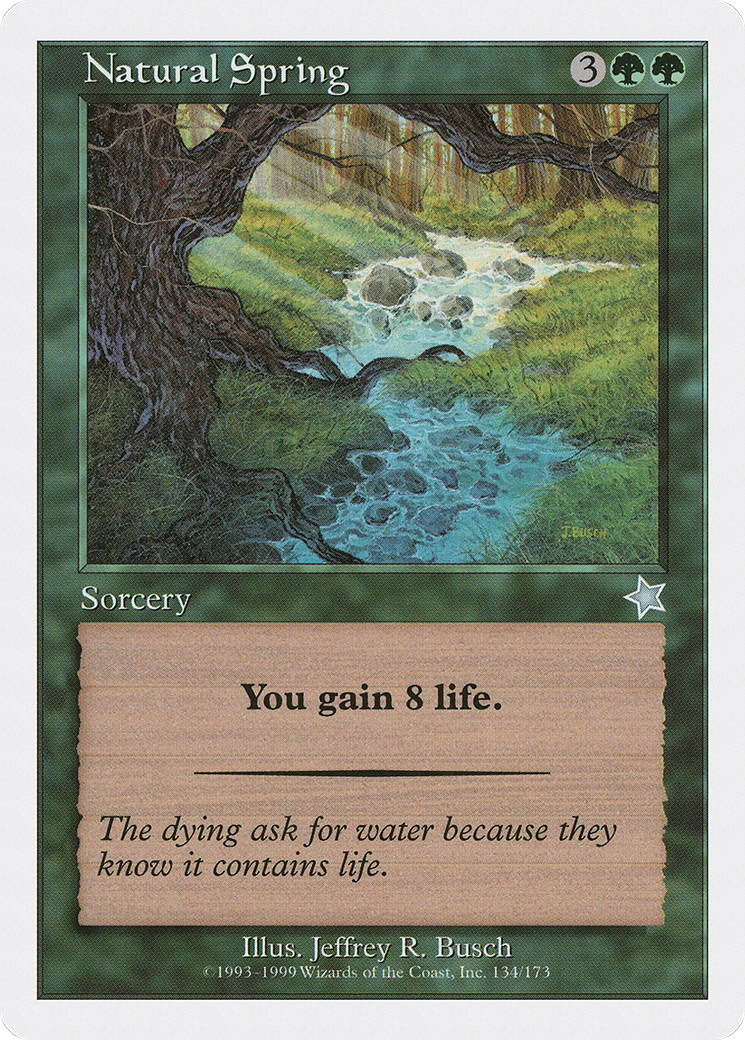 Image of Natural Spring [Starter 1999]
