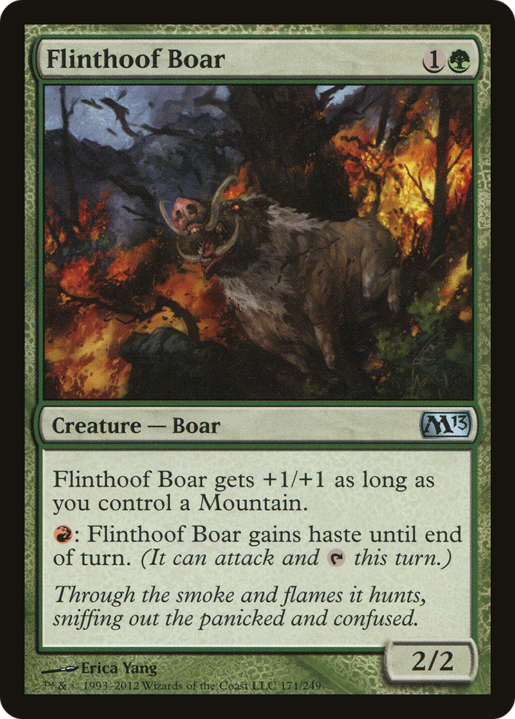 Image of Flinthoof Boar [Magic 2013]