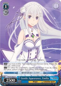 Image of Gentle Appearance, Emilia (RZ/S55-E067 R) [Re:ZERO Vol.2]