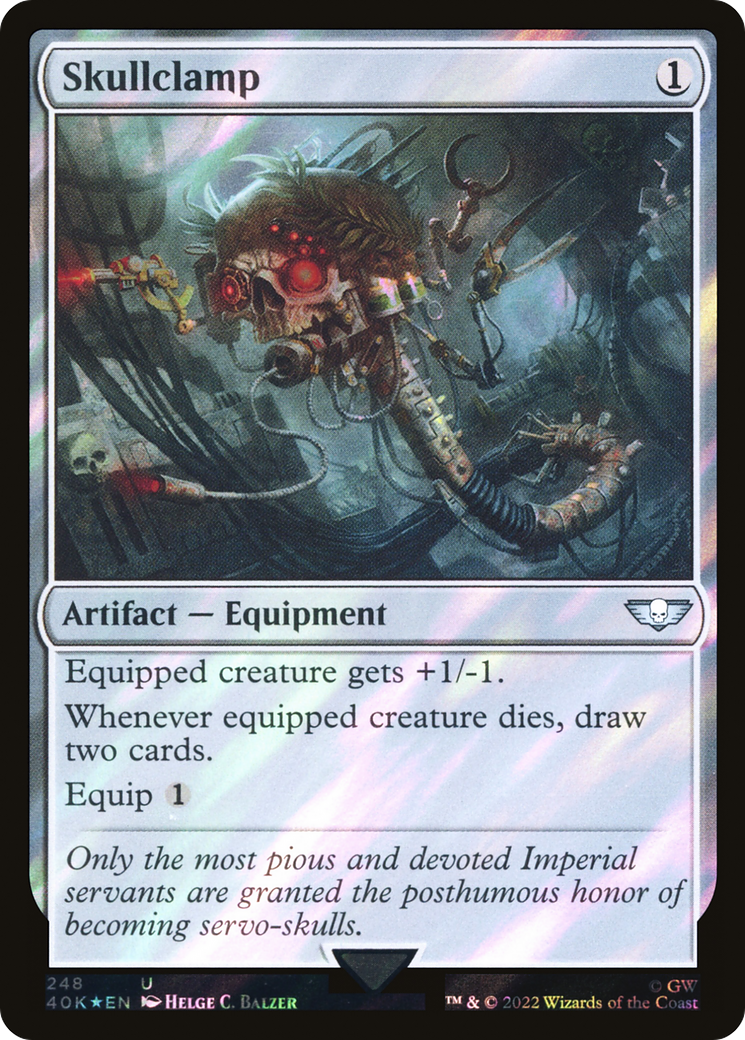 Image of Skullclamp (Surge Foil) [Warhammer 40,000]