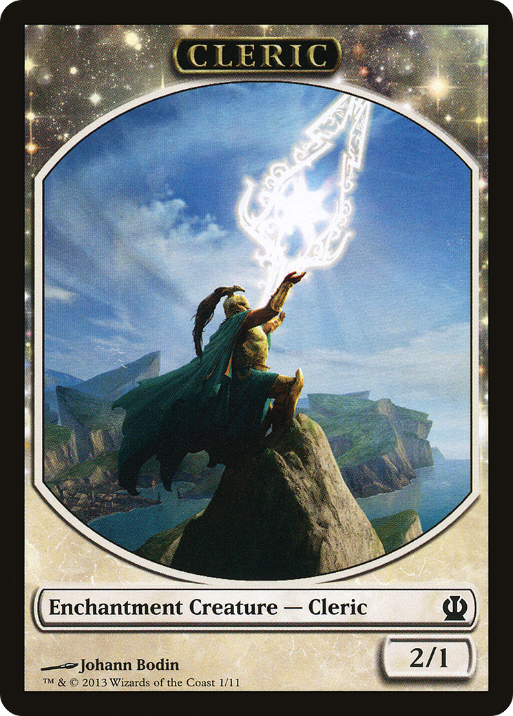 Image of Cleric Token [Theros Tokens]