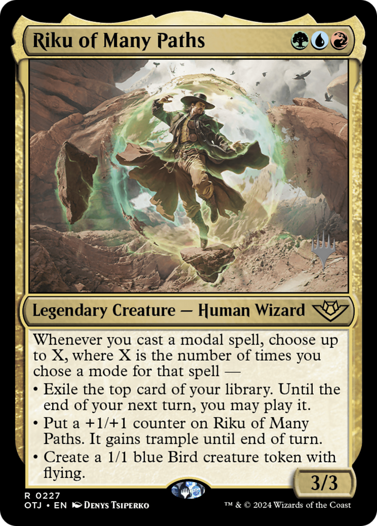 Image of Riku of Many Paths (Promo Pack) [Outlaws of Thunder Junction Promos]