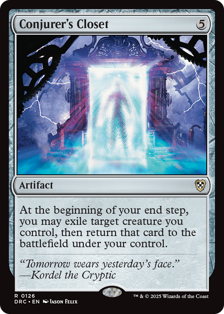 Image of Conjurer's Closet [Aetherdrift Commander]