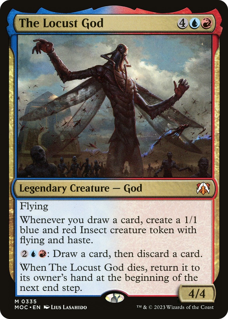 Image of The Locust God [March of the Machine Commander]