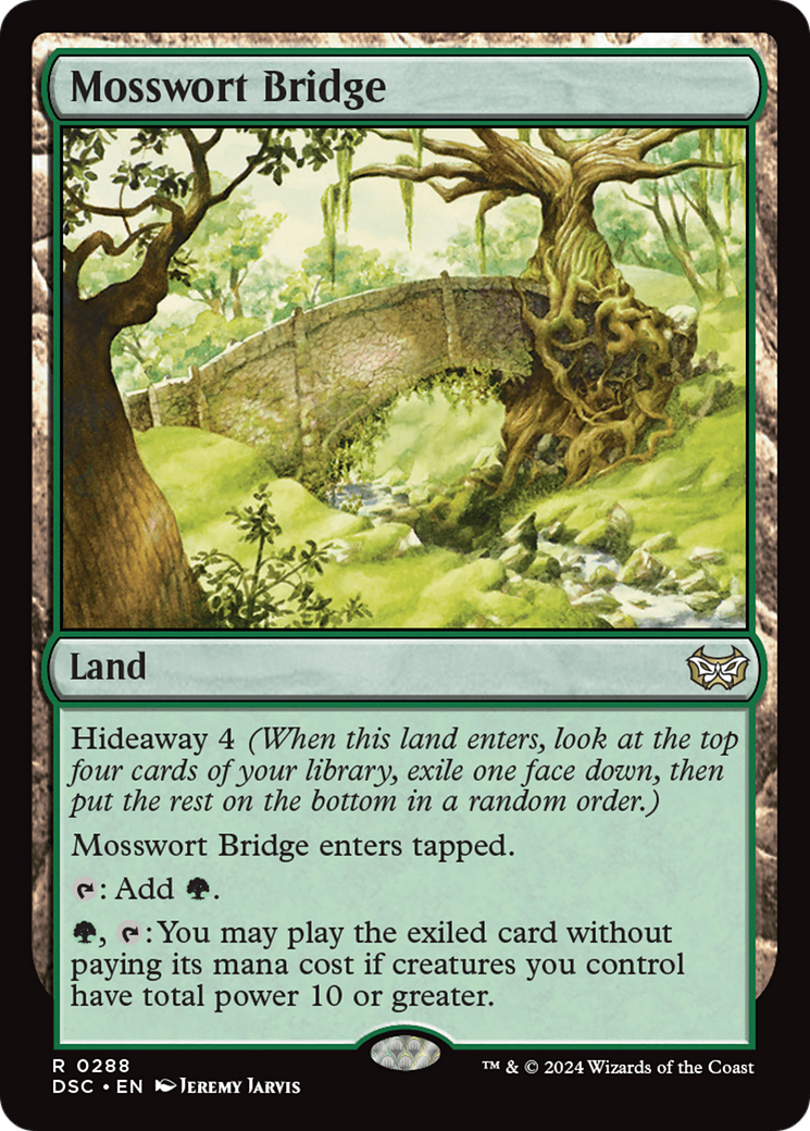 Image of Mosswort Bridge [Duskmourn: House of Horror Commander]
