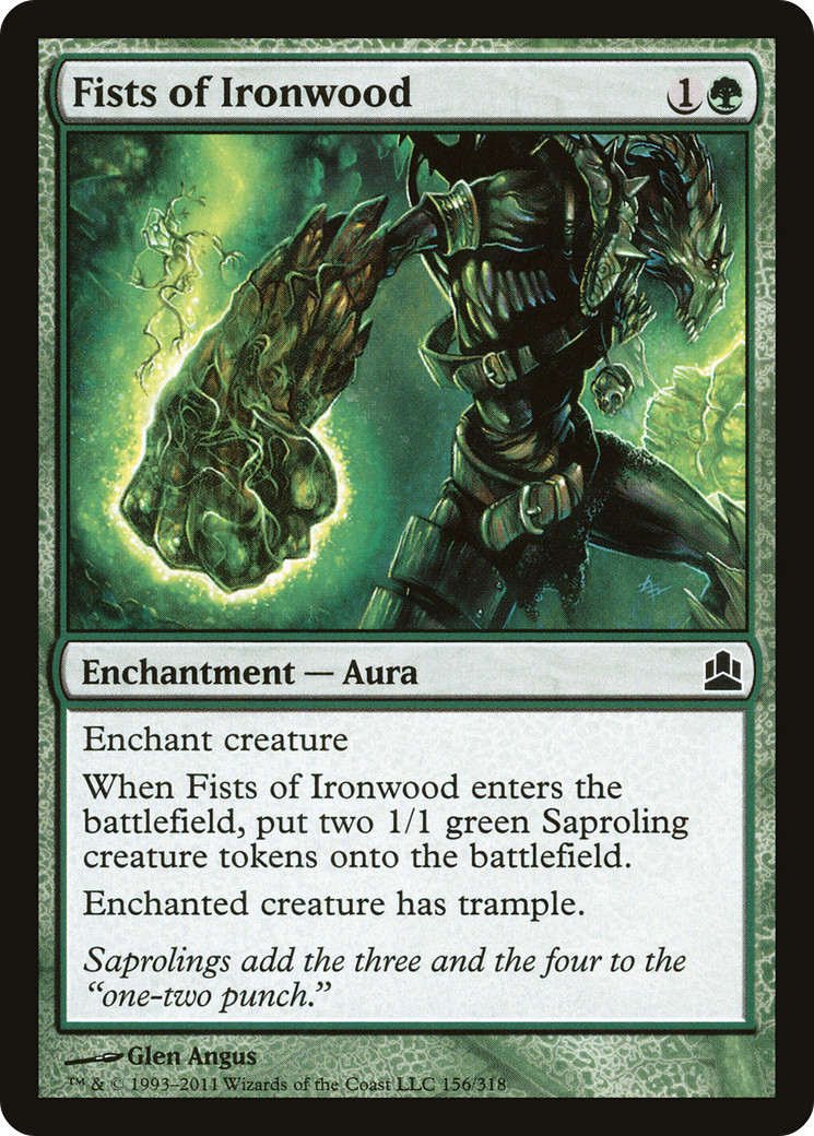 Image of Fists of Ironwood [Commander 2011]
