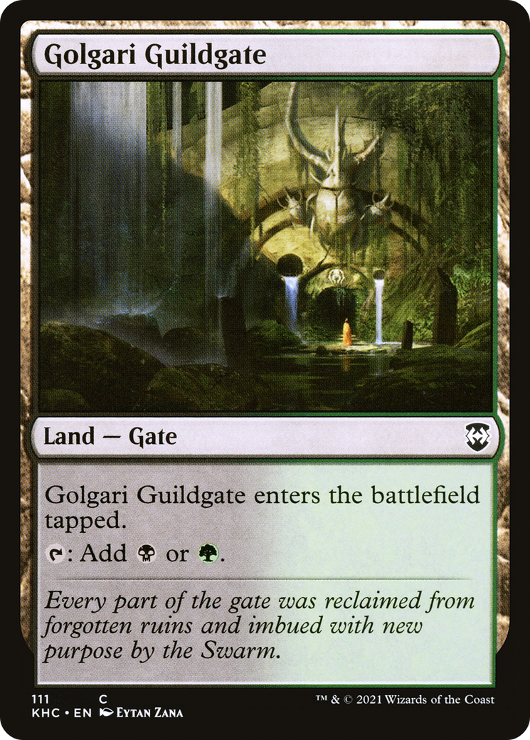 Image of Golgari Guildgate [Kaldheim Commander]
