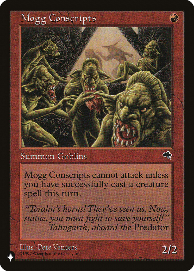 Image of Mogg Conscripts [The List]