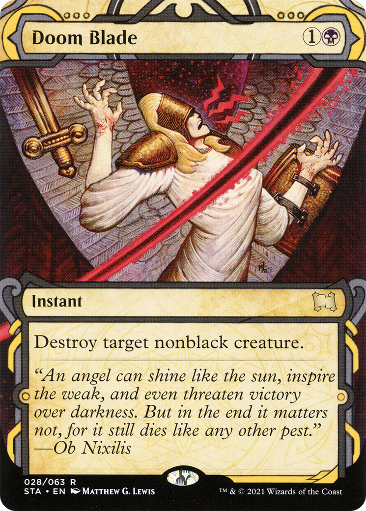 Image of Doom Blade [Strixhaven: School of Mages Mystical Archive]