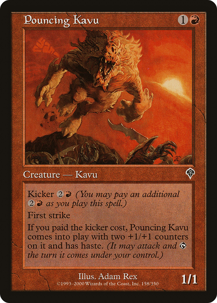 Image of Pouncing Kavu [Invasion]