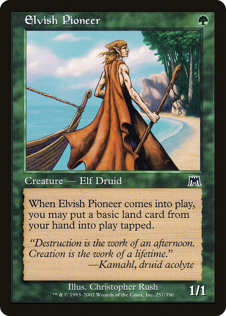 Image of Elvish Pioneer [Onslaught]