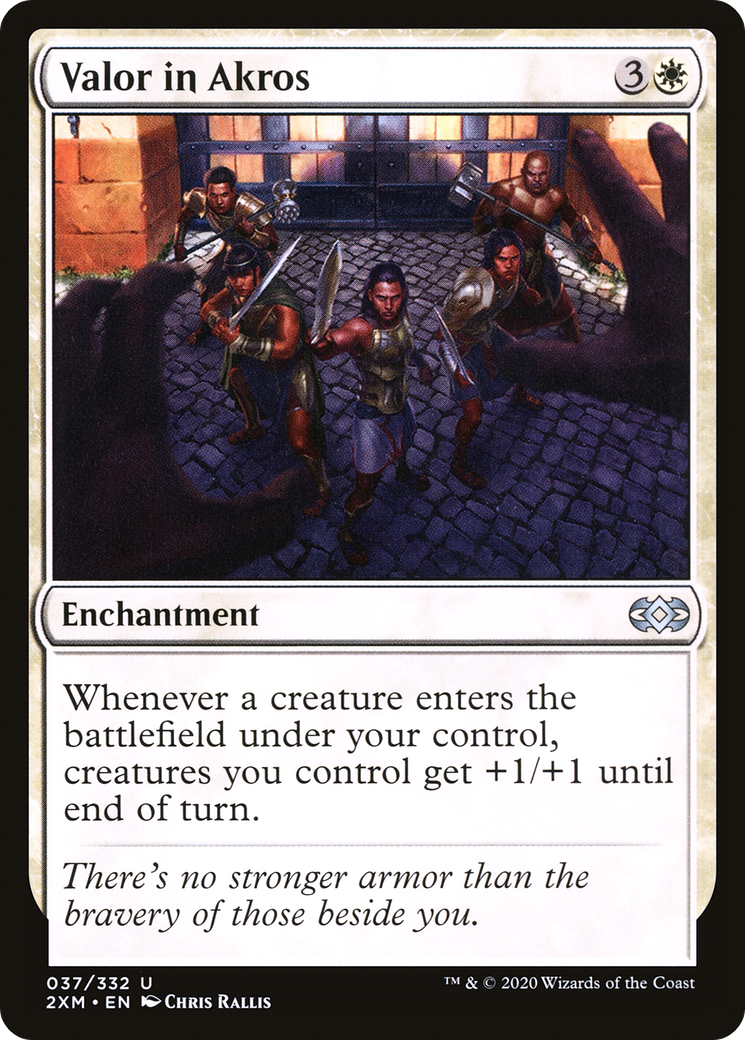 Image of Valor in Akros [Double Masters]