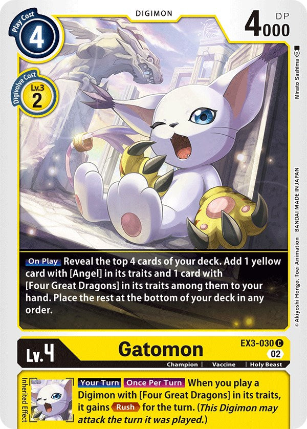 Image of Gatomon [EX3-030] [Draconic Roar]