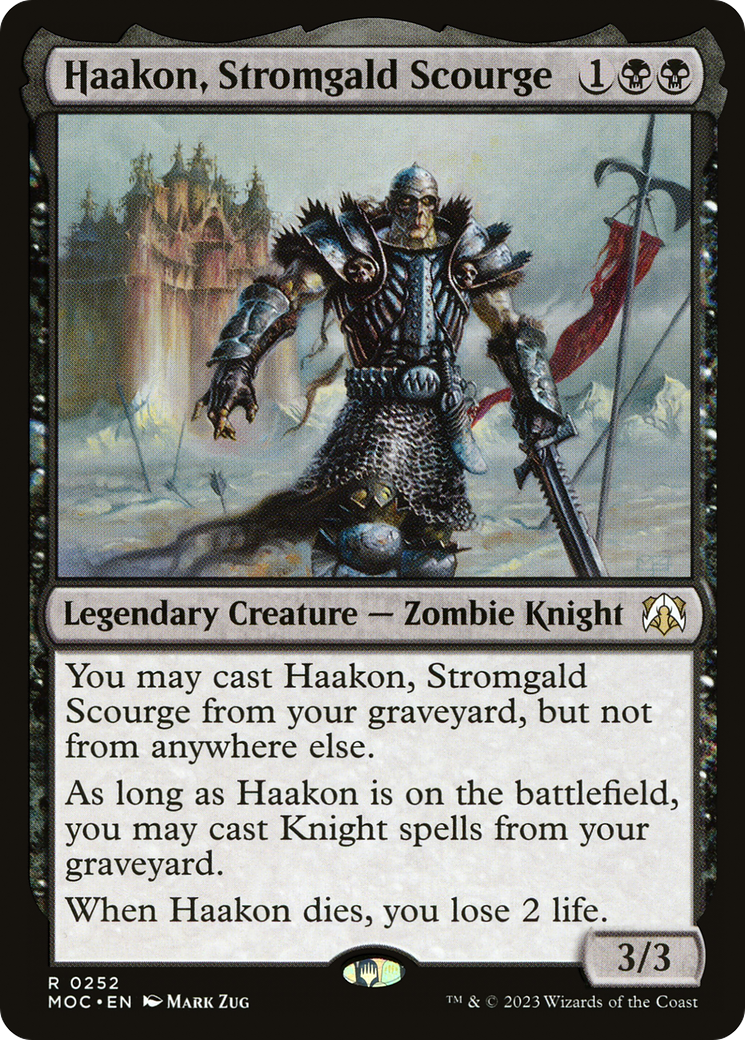 Image of Haakon, Stromgald Scourge [March of the Machine Commander]