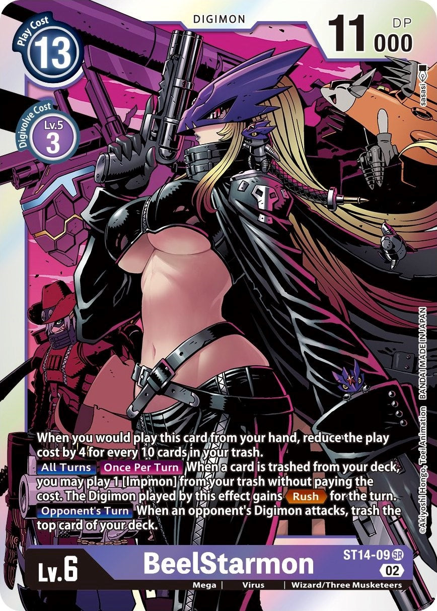 Image of BeelStarmon [ST14-09] [Starter Deck: Beelzemon Advanced Deck Set]