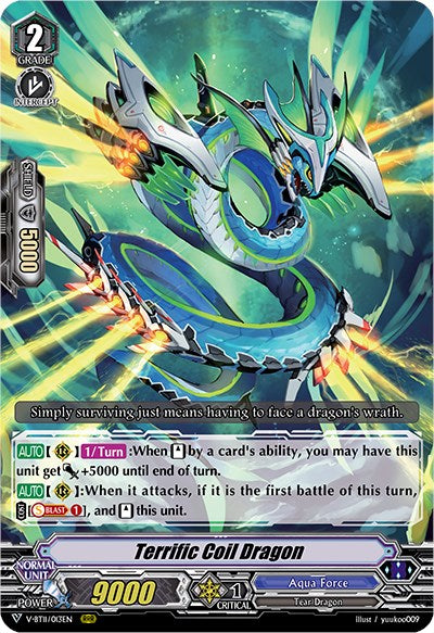 Image of Terrific Coil Dragon (V-BT11/013EN) [Storm of the Blue Cavalry]