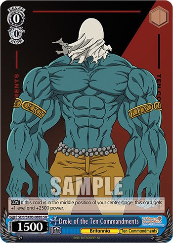 Image of Drole of the Ten Commandments (SR) [The Seven Deadly Sins: Revival of The Commandments]