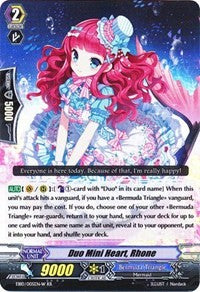 Image of Duo Mini Heart, Rhone (White) (EB10/005EN-W) [Divas Duet]