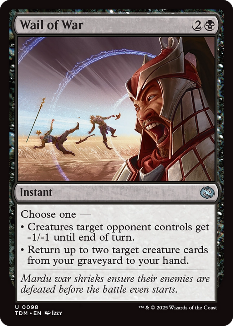 Image of Wail of War [Tarkir: Dragonstorm]