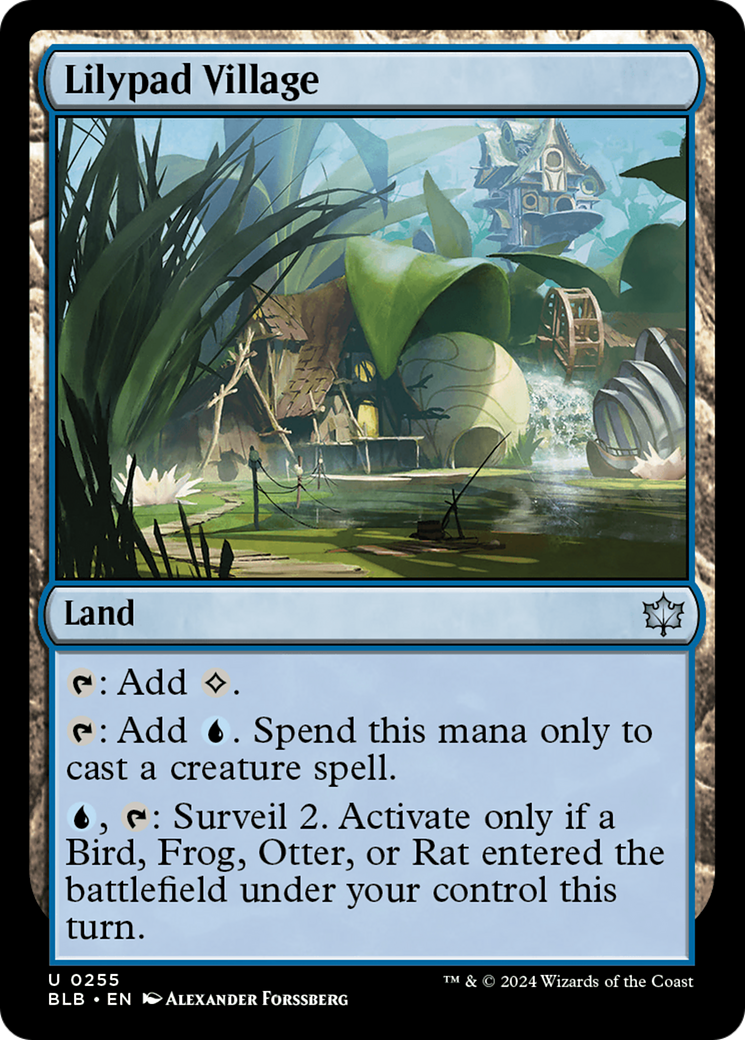 Image of Lilypad Village [Bloomburrow]
