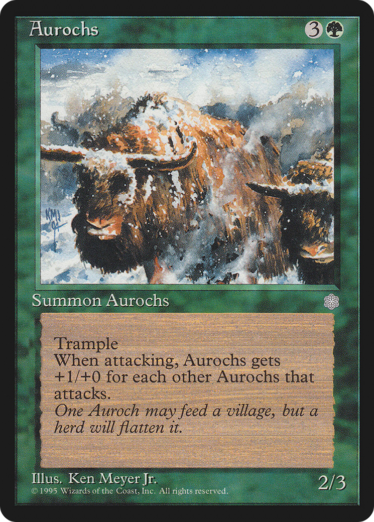 Image of Aurochs [Ice Age]