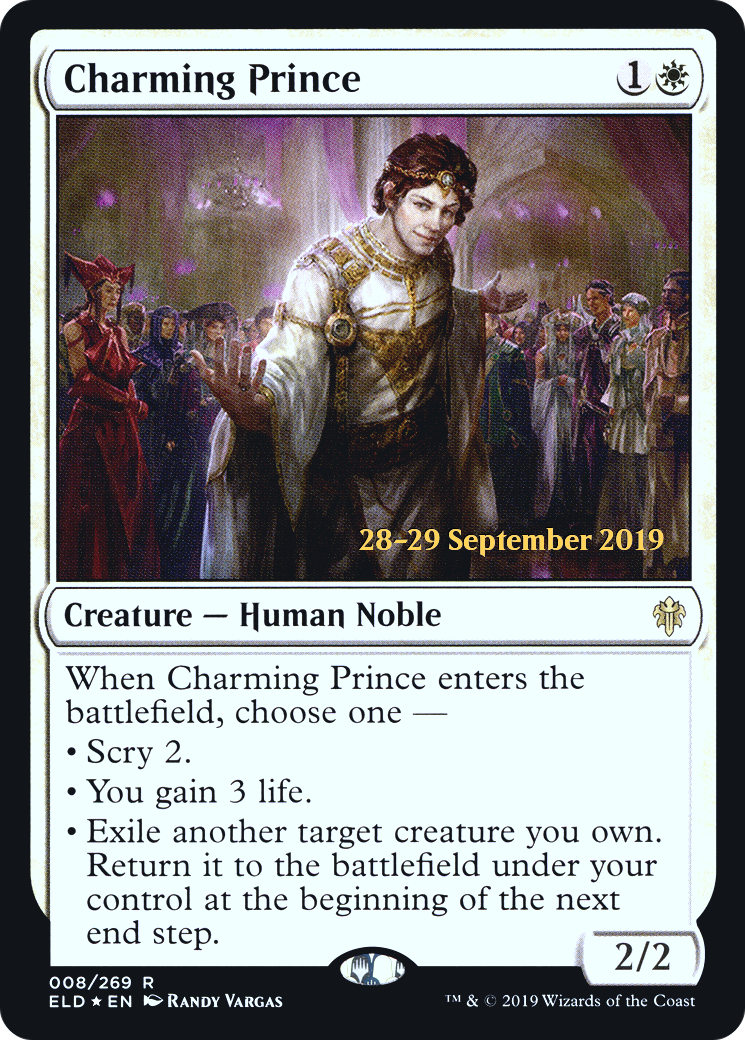 Image of Charming Prince [Throne of Eldraine Prerelease Promos]