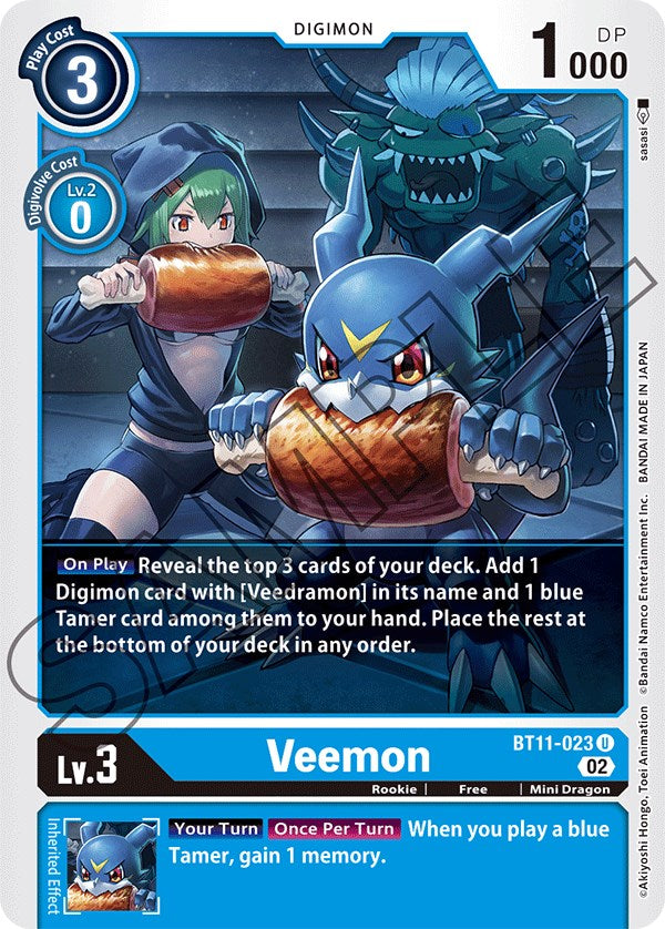 Image of Veemon [BT11-023] [Dimensional Phase]