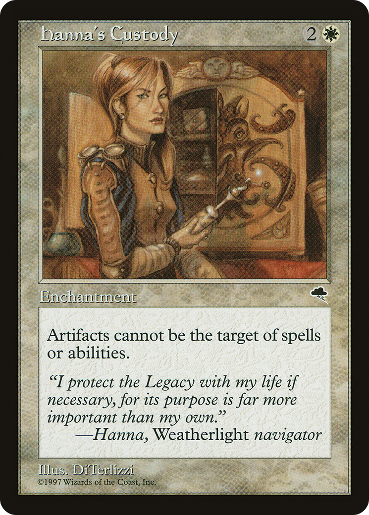 Image of Hanna's Custody [Tempest]