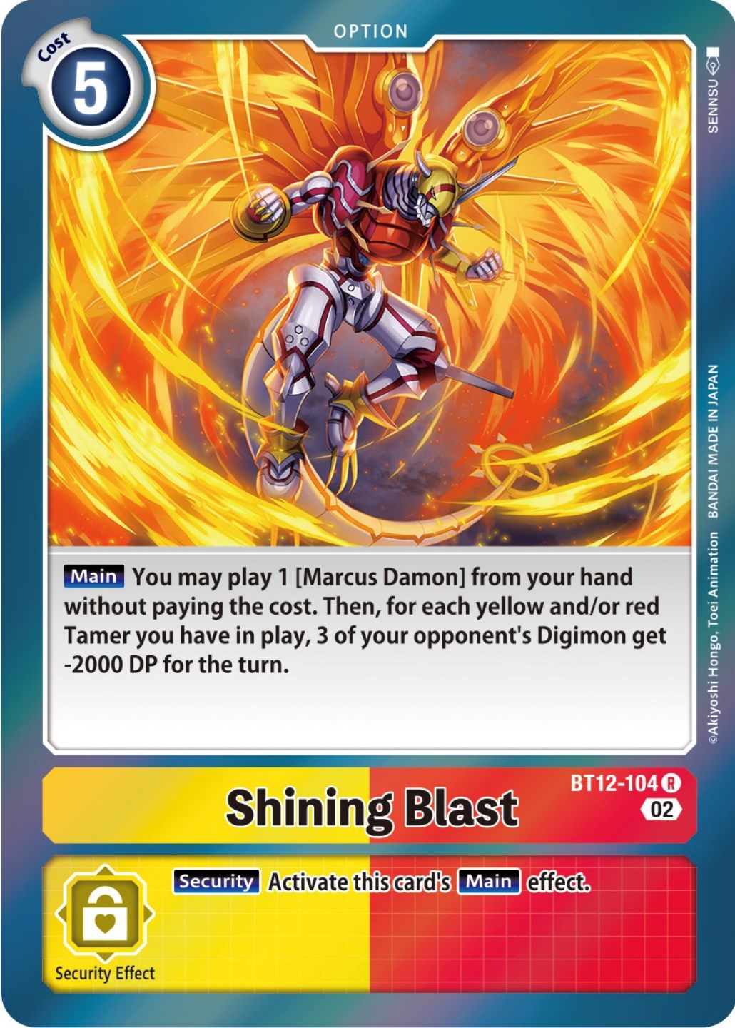 Image of Shining Blast [BT12-104] [Across Time]