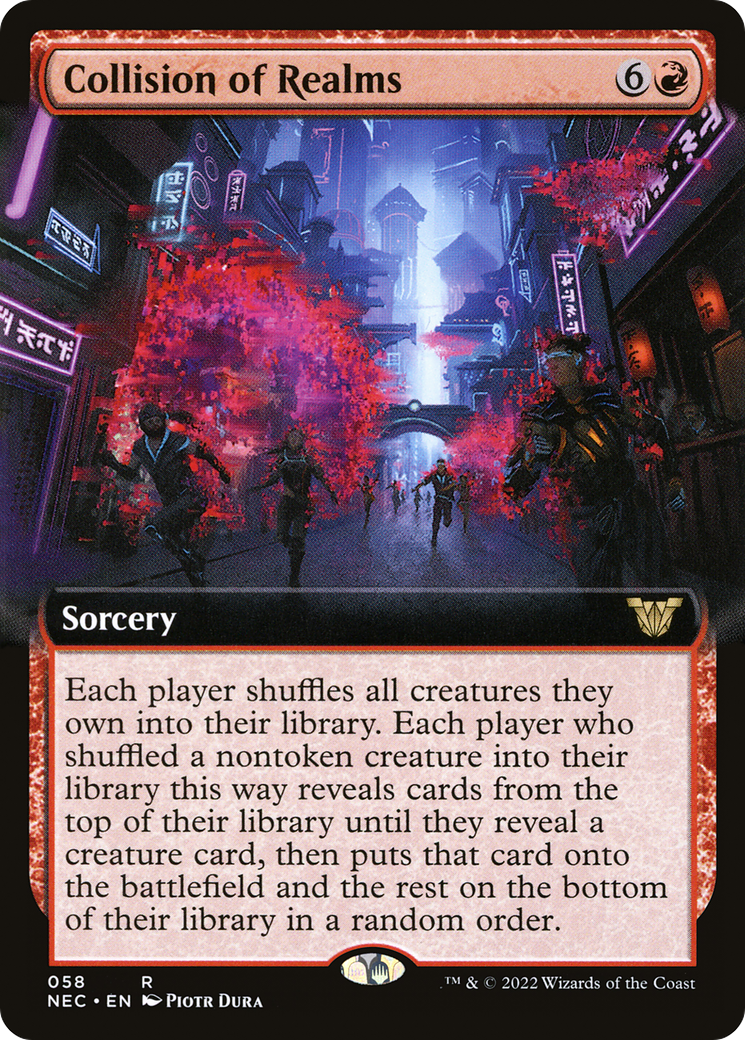 Image of Collision of Realms (Extended) [Kamigawa: Neon Dynasty Commander]