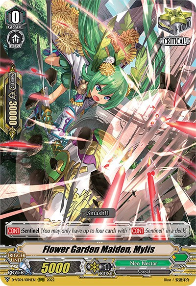Image of Flower Garden Maiden, Mylis (D-VS04/086EN) [V Clan Collection Vol.4]