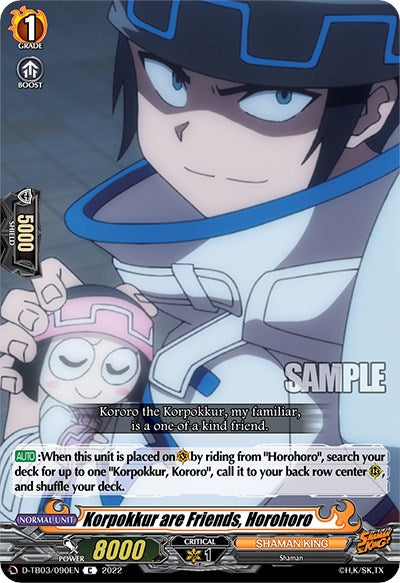 Image of Korpokkur are Friends, Horohoro (D-TB03/090EN) [Shaman King]