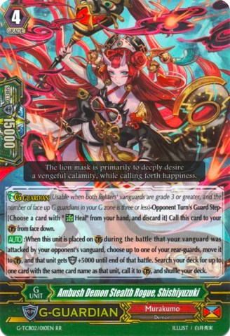 Image of Ambush Demon Stealth Rogue, Shishiyuzuki (G-TCB02/010EN) [The GENIUS STRATEGY]