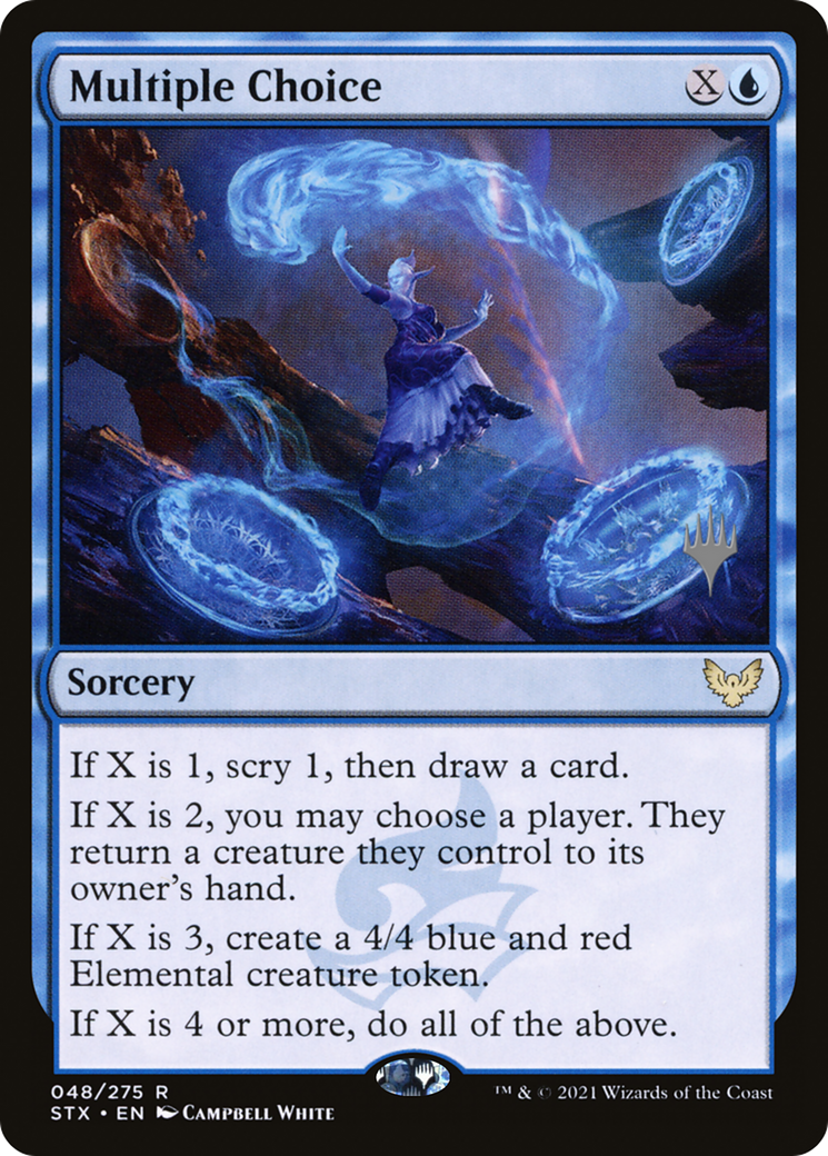 Image of Multiple Choice (Promo Pack) [Strixhaven: School of Mages Promos]