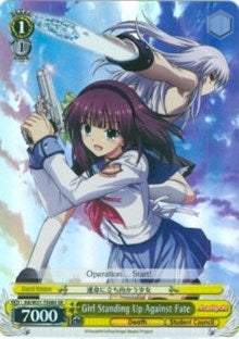 Image of Girl Standing Up Against Fate (AB/W31-TE08S SR) [Angel Beats! Re:Edit]