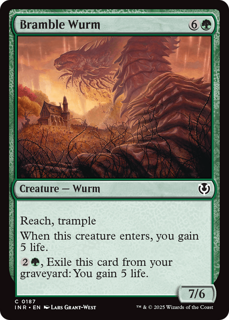 Image of Bramble Wurm [Innistrad Remastered]