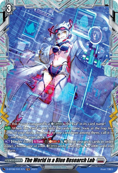 Image of The World is a Blue Research Lab (D-BT08/FR17EN) [Minerva Rising]