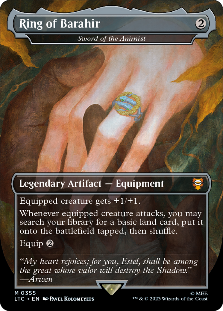 Image of Ring of Barahir - Sword of the Animist [The Lord of the Rings: Tales of Middle-Earth Commander]