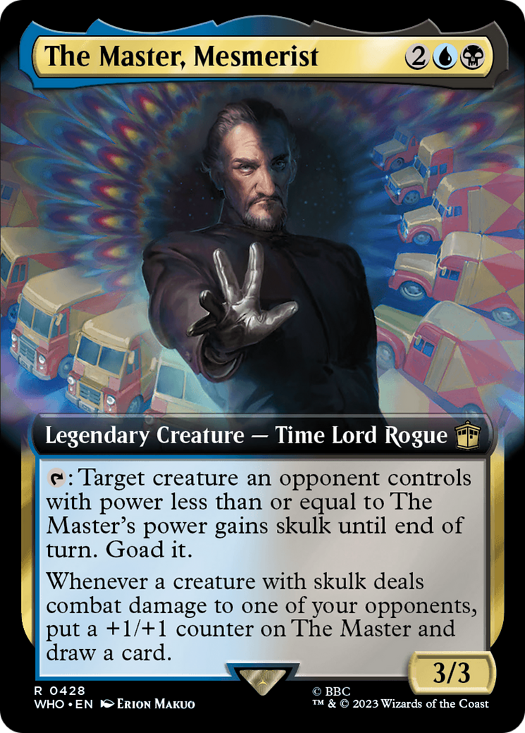 Image of The Master, Mesmerist (Extended Art) [Doctor Who]