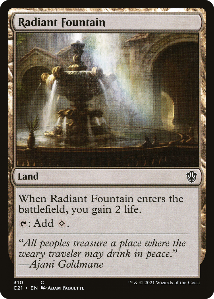 Image of Radiant Fountain [Commander 2021]