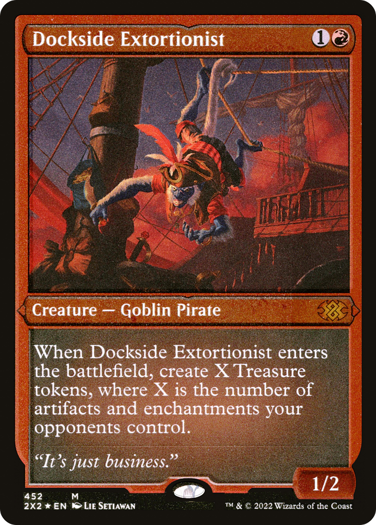 Image of Dockside Extortionist (Foil Etched) [Double Masters 2022]