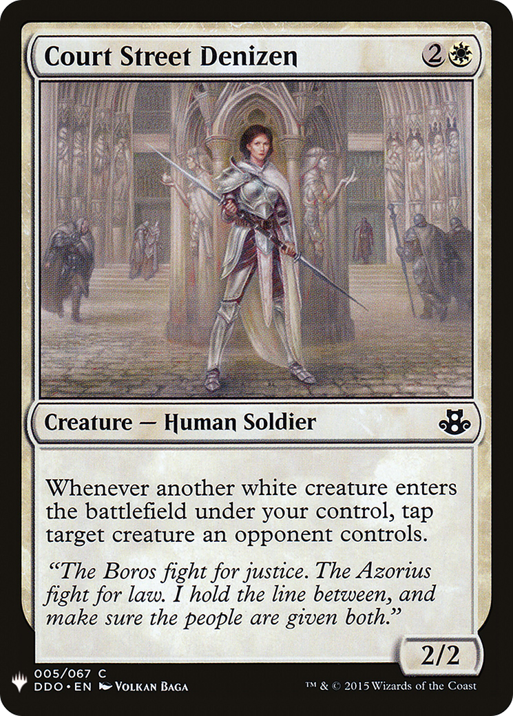 Image of Court Street Denizen [Mystery Booster]