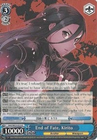 Image of End of Fate, Kirito (SAO/SE23-E23 R) [Sword Art Online II]