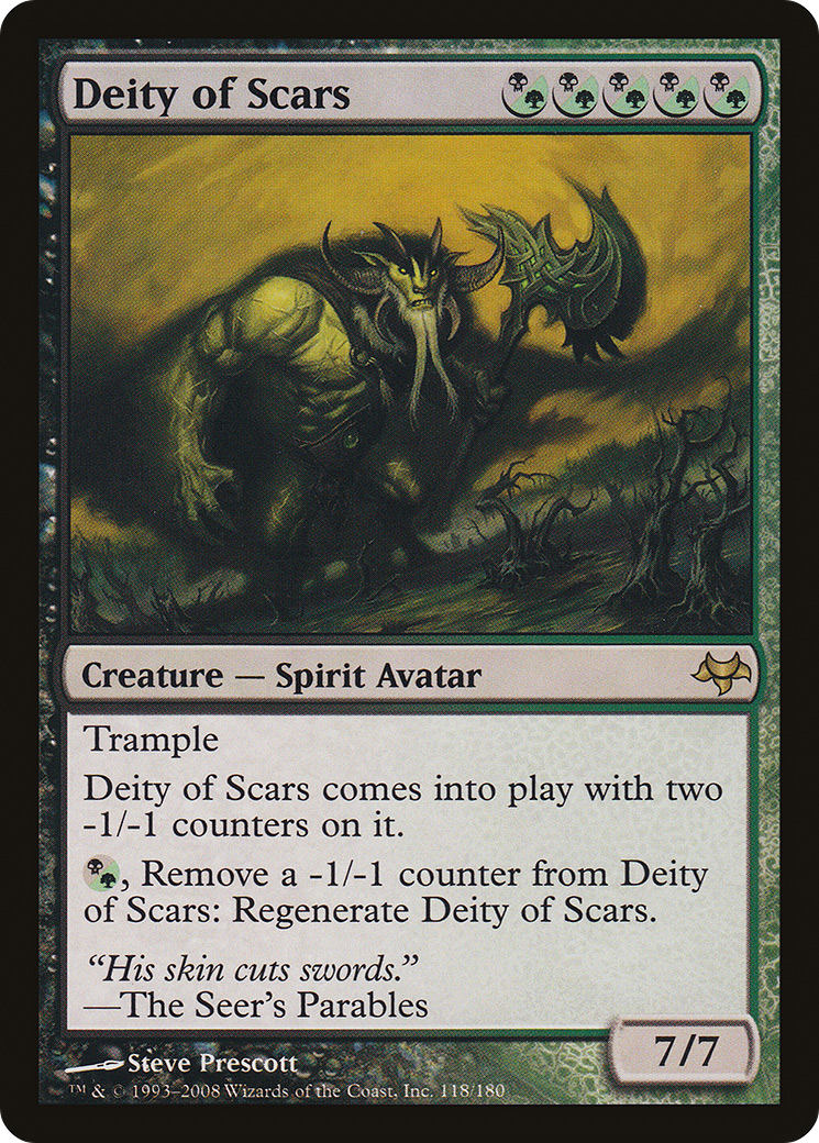 Image of Deity of Scars [Eventide]