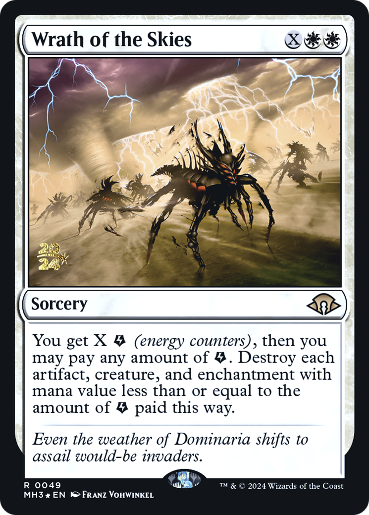Image of Wrath of the Skies [Modern Horizons 3 Prerelease Promos]