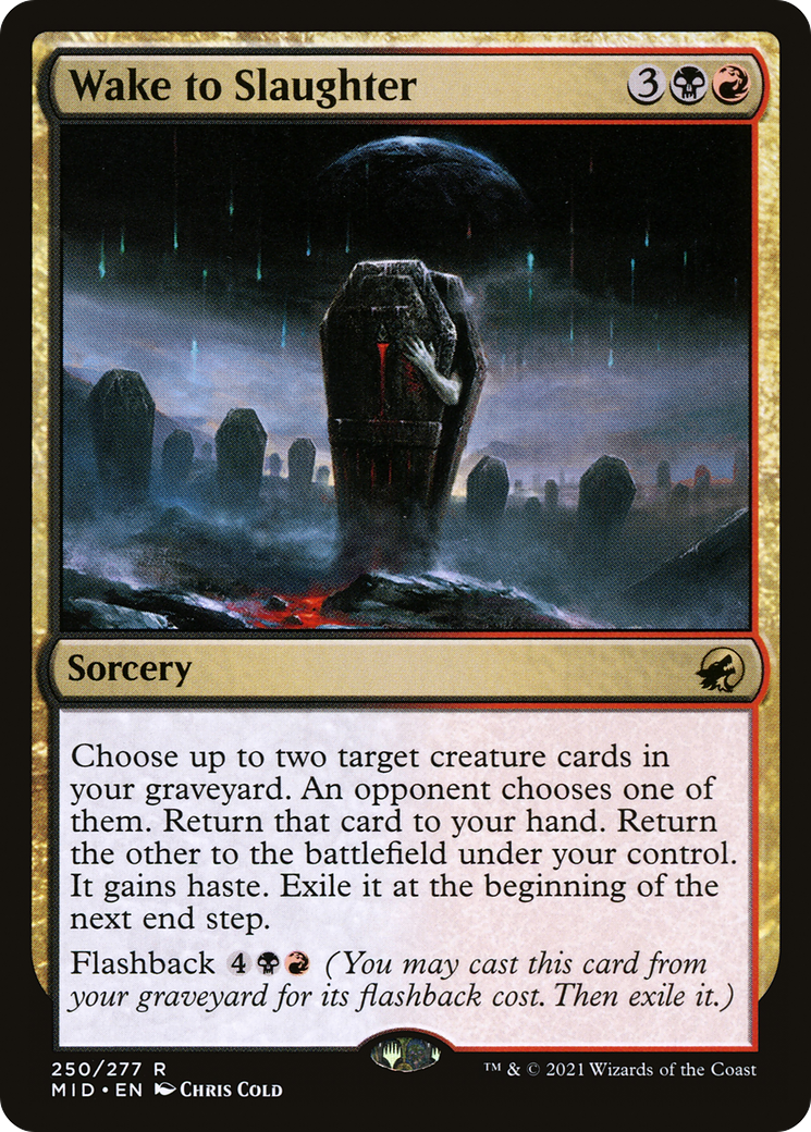 Image of Wake to Slaughter [Innistrad: Midnight Hunt]