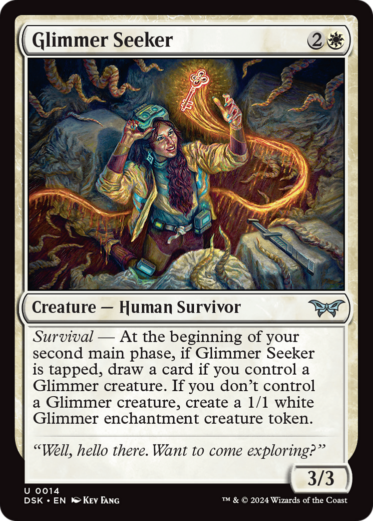 Image of Glimmer Seeker [Duskmourn: House of Horror]