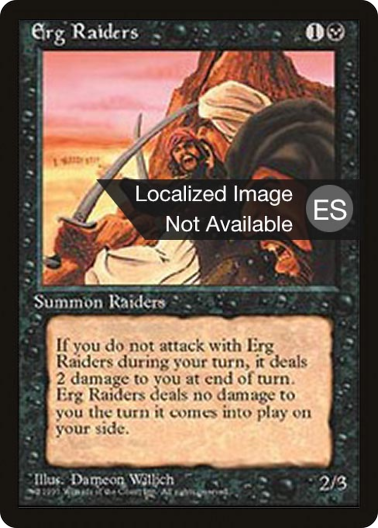 Image of Erg Raiders [Fourth Edition (Foreign Black Border)]