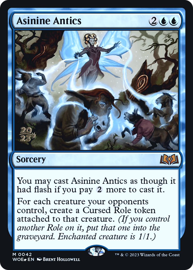 Image of Asinine Antics [Wilds of Eldraine Prerelease Promos]