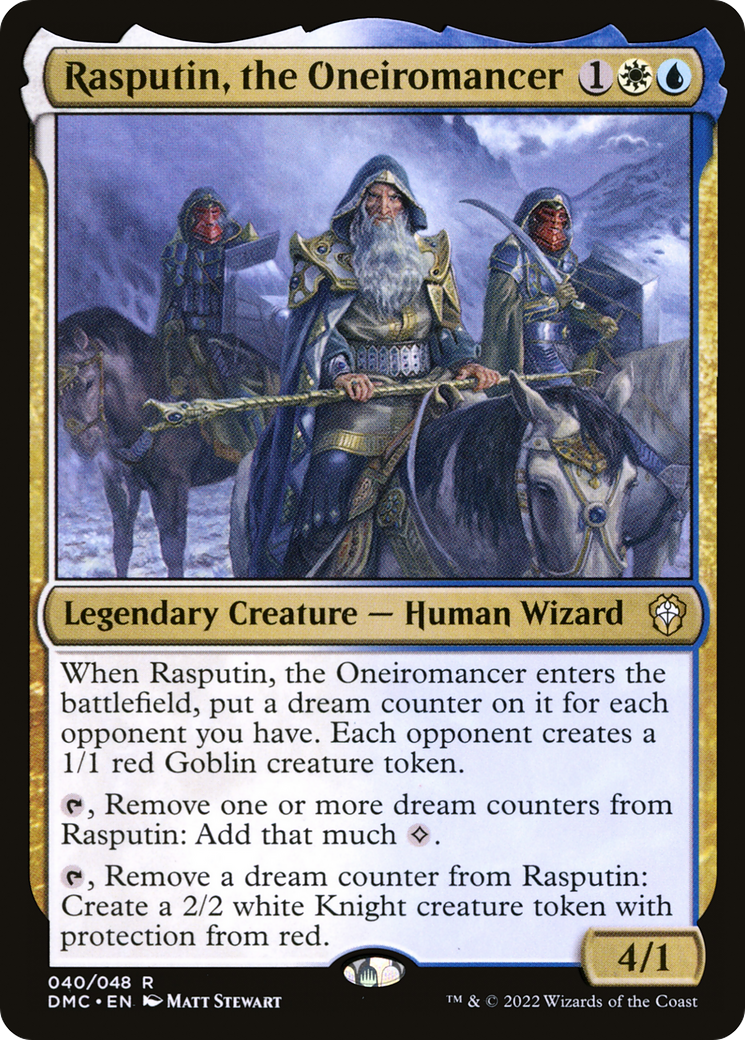 Image of Rasputin, the Oneiromancer [Dominaria United Commander]